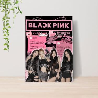 Imagem de Genérico, Quadro Black Pink Kpop A4 | Placa MDF 06