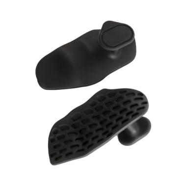 Imagem de Punhos de treino antiderrapantes, protetores de mão de borracha ergonômicos para levantamento de peso, pull ups e treinamento de academia, equipamento de exercício durável para homens e mulheres