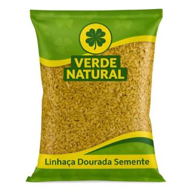 Imagem de Linhaça Dourada Em Grãos - Qualidade Premium - SMACTUDO, 1kg
