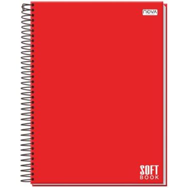 Imagem de CADERNO UNIVERSITÁRIO C/D ESPIRAL 10 MATÉRIAS 160 FLS VERMELHO