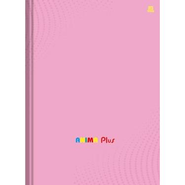 Imagem de Caderno Escolar Brochura 1 Matéria 96 Folhas ANIMAPLUS Rosa – Premium com Adesivos, Tabuada, Páginas para Colorir e Folhas Resistentes.