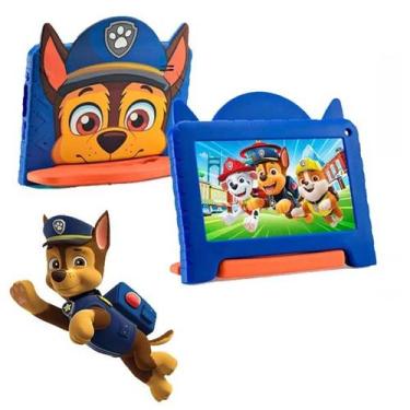 Imagem de Tablet Infantil M7 64GB 4Ram Multilaser Netflix Youtube jogo, Patrulha