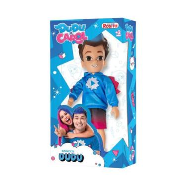 Imagem de Bonecos Dudu e Carol 26cm Youtubers Original Rosita, Dudu