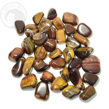 Imagem de Olho de Boi - Tamanho P (Unidade) - Pedra Natural de Proteção e Sorte 