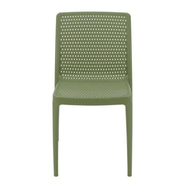 Imagem de Cadeira Tramontina Isabelle Em Polipropileno E Fibra De Vidro Verde Oliva