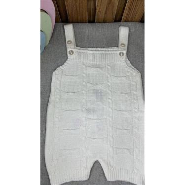 Imagem de Jardineira Romper Trabalhado Branco