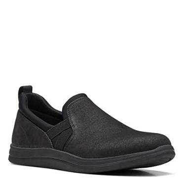 Imagem de Clarks Breeze Bali Mocassim feminino, Preto, 8 Wide