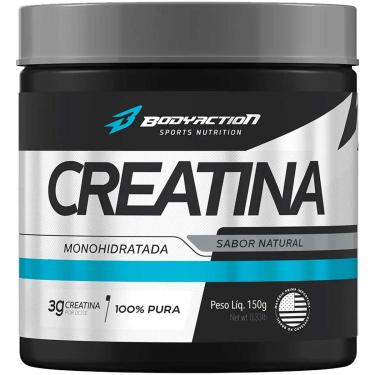 Imagem de Creatina Monohidratada 100% Pura 3g Bodyaction 150g S/ Sabor