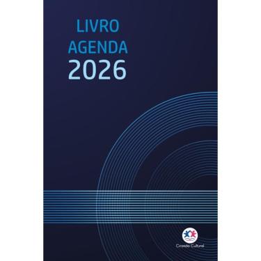 Imagem de Livro Azul-marinho - Agenda 2026