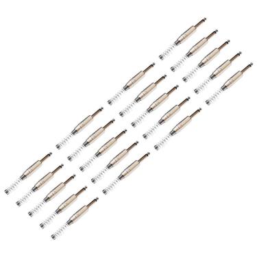 Imagem de Kit 20 Plug P10 Macho Mono Com Mola Roxtone