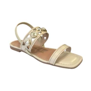 Imagem de Dakota, Sandália Rasteira Fem Dakota Vieri Bege Claro Y9616-0005 Tamanho:35;Cor:Bege Claro