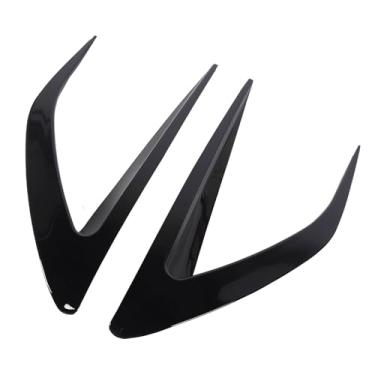 Imagem de KUIDAMOS Divisor de Ventilação Frontal Atualizado Com Força Descendente Aprimorada para MX-5 Miata ND 2016+ 2 Pacotes (Preto brilhante)