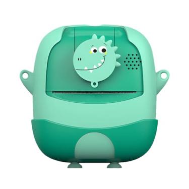 Imagem de Câmera Instantânea para Crianças, 24MP, Rotação de 180°, Câmera Digital Recargável e Impressão (VERDE)