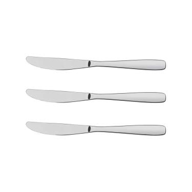 Imagem de Conjunto de facas de mesa aço inox 3 pç.