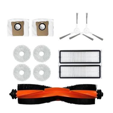 Imagem de 11 escova de rolo principal/escova lateral/pano de esfregão/saco de pó/filtro HEPA compatível com Dreame L10S Ultra X/iaomi X10+ B101CN C102CN x20+ B116 robô aspirador de pó