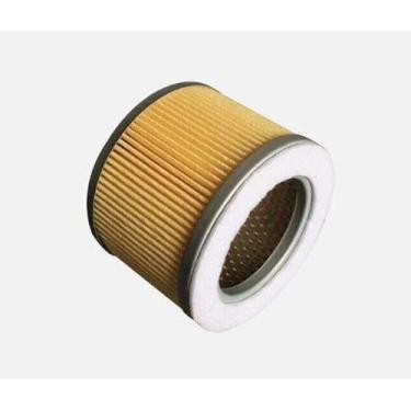 Imagem de Elemento de filtro de ar 909519 Filtro de entrada de ar da bomba de vácuo 90951900000 compatível com as séries Becker DT/VT (DT/VT 3.16, VT4.10, VT4.16, VT4.25) Bombas de vácuo de palhetas rotativas