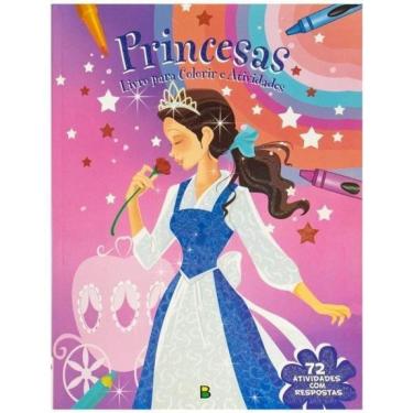 Imagem de Livro Para Colorir E Atividades: Princesas