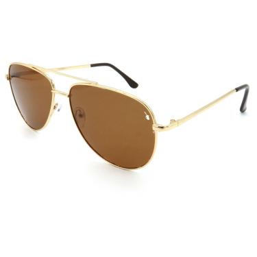 Imagem de Óculos Solar Prorider Dourado Com lente marrom - H7530B-Unissex