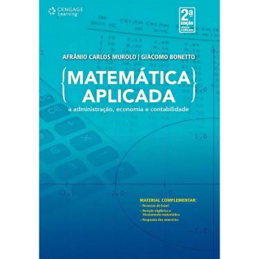 Imagem de Matemática Aplicada a Adminstração, Economia e Contabilidade - 02Ed/17