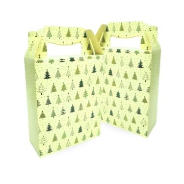 Imagem de 60 Caixa Maleta Lembrancinha Natal Enfeites Doces Tam Grande