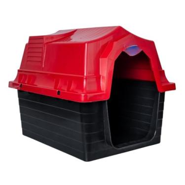 Imagem de Casinha De Cachorro N 4 Para Cachorro Pequeno E Médio Porte(Vermelho - N4)