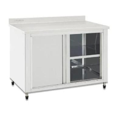 Imagem de Gabinete Inox 304 Fritomaq Fechado Liso 120x65x90
