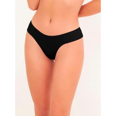 Imagem de Calcinha Fio Dental Econfort CA 14 0014 Fio Duplo Algodão T. P/GG, M, 