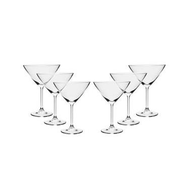 Imagem de Conjunto de Taças para Martini Bohemia em Cristal 280 ml - 6 Peças