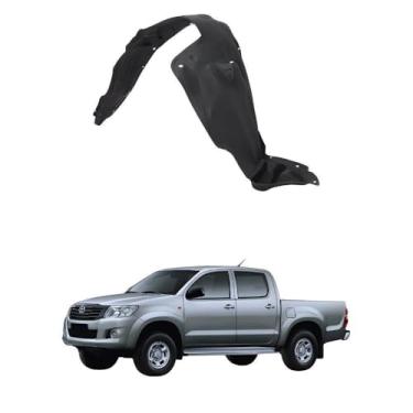 Imagem de Parabarro Dianteiro Toyota Hilux Srv 2012 2013 2014 2015 Lado Esquerdo Motorista