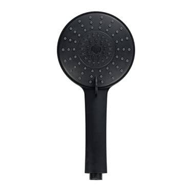 Imagem de Chuveiro portátil, chuveiro de alta pressão, 3 modos/configurações de spray, chuveiro removível com mangueira de aço inoxidável 304 extensível e gancho de chuveiro ABS