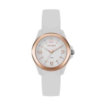 Imagem de Relógio Mormaii Luau Branco Feminino MO2036JJ/8B-Feminino