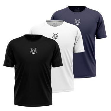 Imagem de Kit 3 Camisetas Masculina Dry Alpha Co-Masculino
