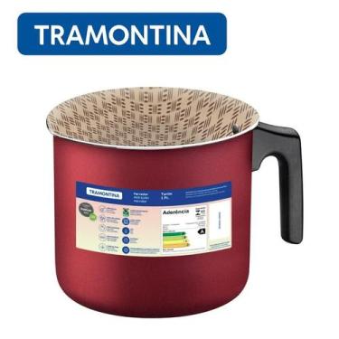 Imagem de Fervedor Caneco Tramontina Turim 12cm 1,1L Alumínio Leiteira