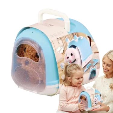 Imagem de Brinquedo de cachorro andando, brinquedo de cachorro latindo para crianças | Brinquedo multifuncional para cães infantis Brinquedos para cães de estimação para crianças | Brinquedos de pelúcia interat