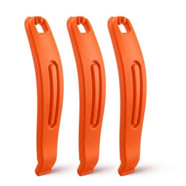 Imagem de baecel Pacote com 3 alavancas de pneu de bicicleta, ferramenta de remoção de pneu de bicicleta para pneus de estrada ou mountain bike, ferramenta essencial para pneu de bicicleta no kit de reparo de