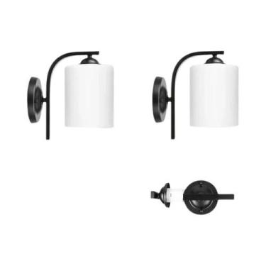 Imagem de Luminária De Parede LED Estilo Retrô Para Interiores Com Lâmpada Subst