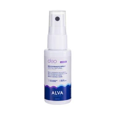Imagem de Desodorante Spray Cristal Natural Lavanda 30ml Alva