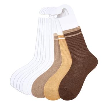 Imagem de PH PandaHall 10 peças de papelão inserções brancas longas para exibição de meias, 43 x 19 cm, forro de papelão, quadros para pendurar para pequenas empresas, uso doméstico