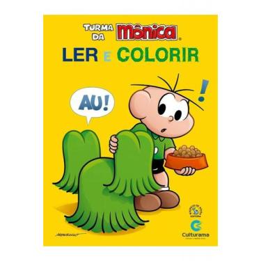Imagem de Turma da mônica ler e colorir - capa cebolinha - Culturama, 3