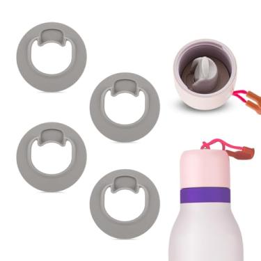 Imagem de 4 peças de substituição de rolha de garrafa de água para Owala FreeSip Twist 510 g 680 g, junta de tampa superior de garrafa de água para Owala FreeSip Twist Series Acessórios de peça de vedação sem