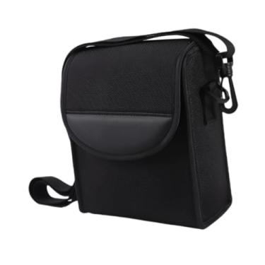 Imagem de ZGUZMCMK Bolsa para binóculos, proteção, estojo de couro prático para transporte e organização, ideal para observação de pássaros, Comprimento 13 Cm