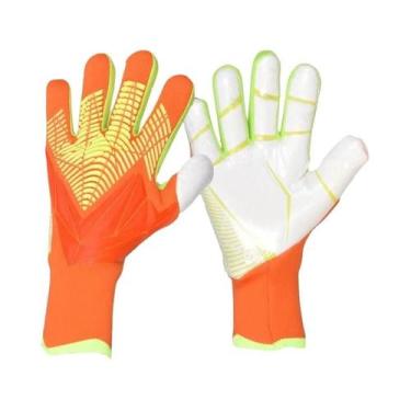 Imagem de Luvas de goleiro de futebol duráveis para adultos e crianças de látex 