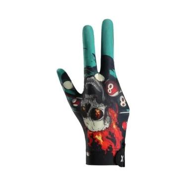 Imagem de Luvas De Bilhar De Silicone Respirável Com 3 Dedos, Antiderrapantes, R