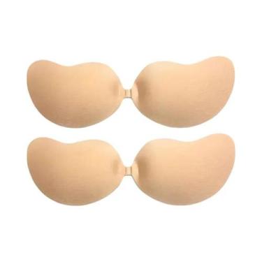 Imagem de Sutiã Adesivo Invisível Sem Alças Para Mulheres, Coberturas De Mamilo 