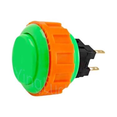 Imagem de Botão Redondo De 30mm 24mm Tipo Parafuso Para Joystick De Arcade Para 