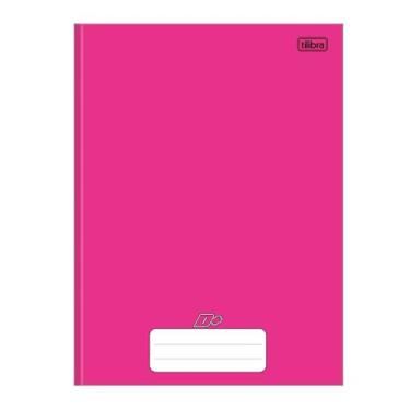 Imagem de Tilibra - Caderno Brochura Capa Dura Universitário D+ Rosa 48 Folhas