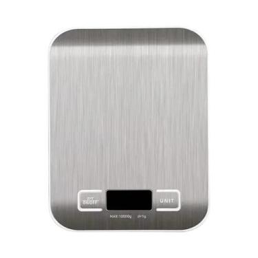 Imagem de Balança Eletrônica De Cozinha De Precisão 10kg 1g Para Pesagem De Mass