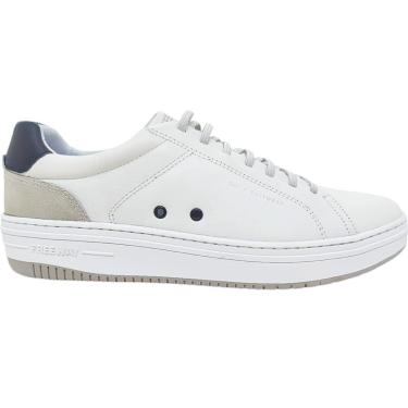 Imagem de Sapatênis Masculino Casual Dia a Dia Passeio Trabalho em Couro Calce Fácil Ultra Conforto Free Way E-Masculino