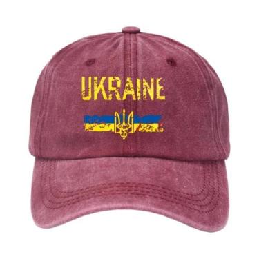 Imagem de Boné De Beisebol Retro Ajustável Unissex Com Estampa Para Esportes Ao 