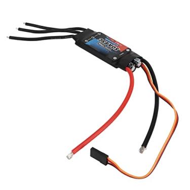 Imagem de KIMISS Controlador de Velocidade Elétrica Sem Escova 50A ESC Bidirecional para Carros e Barcos RC - Compacto e Fácil de Instalar